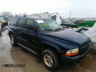 2000 Dodge Durango with VIN 1B4HS28N7YF192760, listed as a IAAI auction lot 36303490 with 250,958 mi miles and . Bid and sale history available at DreamBid. Image 1.