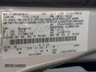 2012 Ford Focus Titanium with VIN 1FAHP3N28CL149792, listed as a IAAI auction lot 42133034 with 125,562 mi miles and . Bid and sale history available at carsss.com. Image 9.
