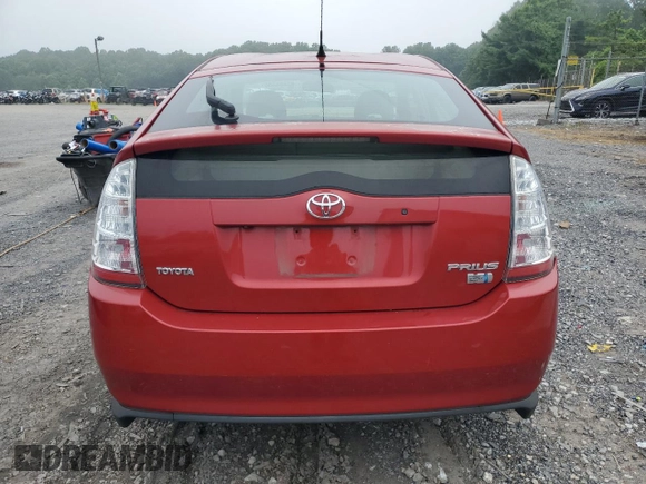 2007 Toyota Prius with VIN JTDKB20U277613157, listed as a Copart auction lot 63086665 with 123,759 mi miles and Salvage title. Bid and sale history available at DreamBid. Image 6.