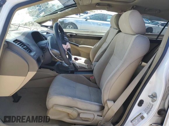2007 Honda Civic EX with VIN 1HGFA16877L103050, listed as a Copart auction lot 53517735 with 159,811 mi miles and Salvage Title. Bid and sale history available at DreamBid. Image 7.