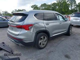 2022 Hyundai Santa Fe SEL with VIN 5NMS34AJXNH393589, listed as a IAAI auction lot 41908857 with 22,661 mi miles and . Bid and sale history available at DreamBid. Image 4.