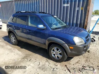 2006 Hyundai Tucson GLS with VIN KM8JN72D06U299341, listed as a Copart auction lot 74022094 with 222,070 mi miles and Non Repairable. Bid and sale history available at carsss.com. Image 4.