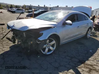 2011 Volkswagen CC Lux Plus with VIN WVWHP7AN8BE731508, listed as a Copart auction lot 76308994 with 119,481 mi miles and Salvage Title. Bid and sale history available at carsss.com. Image 1.
