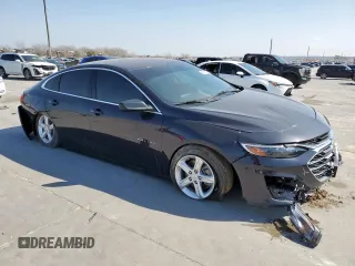 2022 Chevrolet Malibu LS with VIN 1G1ZB5ST8NF192271, listed as a Copart auction lot 48766895 with 37,656 mi miles and Salvage Title. Bid and sale history available at DreamBid. Image 4.