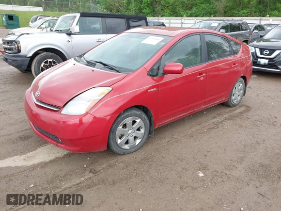 2008 Toyota Prius with VIN JTDKB20U483395621, listed as a IAAI auction lot 42106664 with 208,260 mi miles. Bid and sale history available at carsss.com. Image 2.