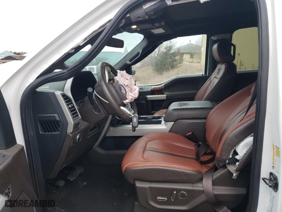 2020 Ford Super Duty F-350 DRW XL with VIN 1FT8W3DT9LED84617, listed as a Copart auction lot 82417024 with 17,942 mi miles and Salvage Title. Bid and sale history available at carsss.com. Image 7.