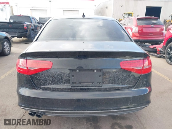 2016 Audi A4 Premium Plus with VIN WAUFFAFLXGN010321, listed as a IAAI auction lot 41510019 with 98,537 mi miles. Bid and sale history available at carsss.com. Image 16.