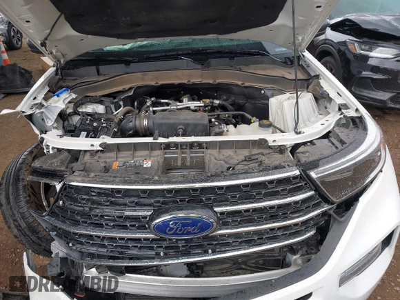 2022 Ford Explorer XLT z VIN 1FMSK7DH0NGB25926, wystawiony jako IAAI lot #42181595 z przebiegiem 15 063 mil mil oraz . Historia ofert i sprzedaży dostępna na DreamBid. Obrazek 10.