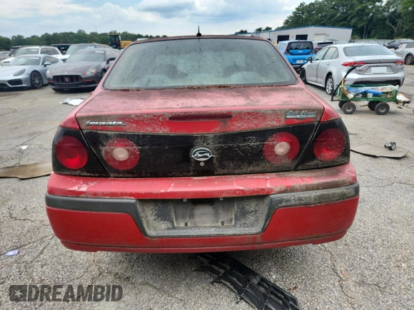 2005 Chevrolet Impala with VIN 2G1WF52E859137174, listed as a Copart auction lot 63351645 with 42,297 mi miles and Clean title. Bid and sale history available at DreamBid. Image 6.