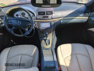 2007 Mercedes-Benz E 350 with VIN WDBUF87X87B139243, listed as a Copart auction lot 48428485 with 65,552 mi miles and Salvage Title. Bid and sale history available at DreamBid. Image 8.