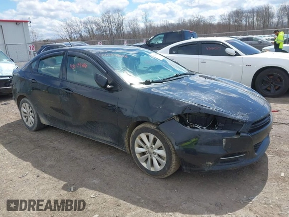 2014 Dodge Dart SXT with VIN 1C3CDFBB7ED801578, listed as a IAAI auction lot 42029888 with 132,084 mi miles. Bid and sale history available at carsss.com. Image 1.