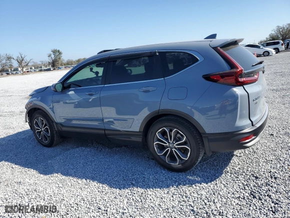 2022 Honda CR-V EX-L with VIN 5J6RW1H85NA018737, listed as a Copart auction lot 44296885 with 57,865 mi miles and Non Repairable. Bid and sale history available at carsss.com. Image 2.