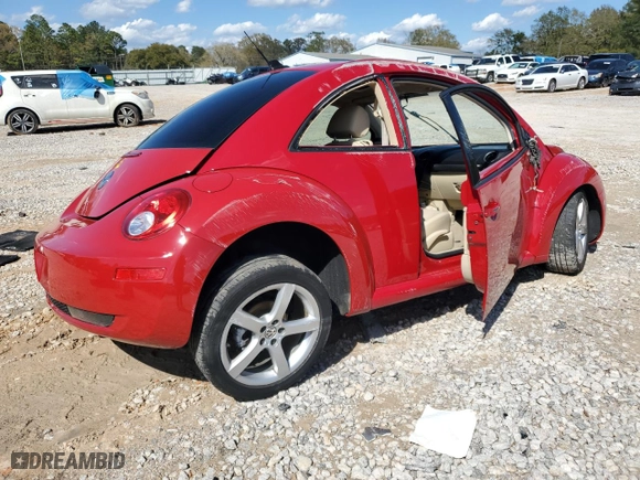 2009 Volkswagen New Beetle Coupe S with VIN 3VWRG31C39M514610, listed as a Copart auction lot 50376005 with 56,816 mi miles and Salvage Title. Bid and sale history available at carsss.com. Image 3.
