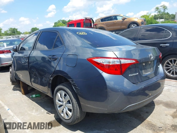 2015 Toyota Corolla L z VIN 5YFBURHE4FP352059, wystawiony jako IAAI lot #42310022 z przebiegiem 61 496 mil mil oraz . Historia ofert i sprzedaży dostępna na DreamBid. Obrazek 14.