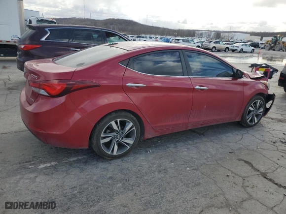 2014 Hyundai Elantra SE with VIN KMHDH4AE8EU169335, listed as a Copart auction lot 47669065 with 169,332 mi miles and Salvage Title. Bid and sale history available at carsss.com. Image 3.