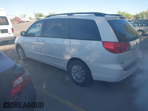 2007 Toyota Sienna CE with VIN 5TDZK23C07S011753, listed as a IAAI auction lot 42120691 with 225,602 mi miles. Bid and sale history available at carsss.com. Image 3.