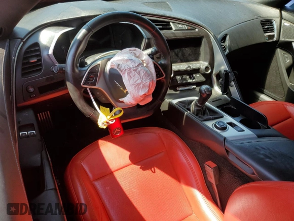 2019 Chevrolet Corvette Grand Sport 1LT z VIN 1G1YV2D70K5103683, wystawiony jako Copart lot #53854875 z przebiegiem 38 229 mil mil oraz Szkoda całkowita • Salvage title. Historia ofert i sprzedaży dostępna na DreamBid. Obrazek 8.