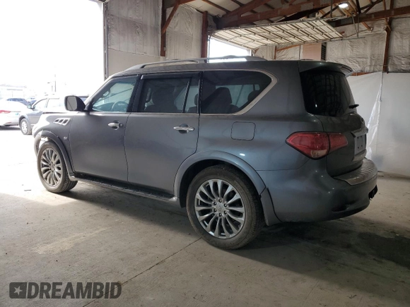 2017 Infiniti QX80 z VIN JN8AZ2NF1H9641401, wystawiony jako Copart lot #50969345 z przebiegiem 137 376 mil mil oraz Szkody całkowita. Historia ofert i sprzedaży dostępna na DreamBid. Obrazek 2.