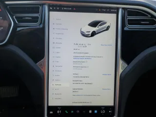 2017 Tesla Model S 100D z VIN 5YJSA1E21HF229936, wystawiony jako Copart lot #54734955 z przebiegiem 125 511 mil mil oraz Szkoda całkowita • Salvage title. Historia ofert i sprzedaży dostępna na DreamBid. Obrazek 9.