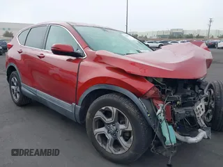 2017 Honda CR-V EX-L with VIN 2HKRW1H88HH500136, listed as a IAAI auction lot 42086715 with Not Provided miles. Bid and sale history available at carsss.com. Image 1.