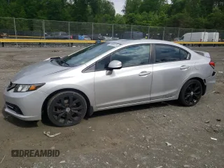 2013 Honda Civic Si z VIN 2HGFB6E52DH707521, wystawiony jako Copart lot #55606415 z przebiegiem 165 650 mil mil oraz Szkoda całkowita • Salvage title. Historia ofert i sprzedaży dostępna na DreamBid. Obrazek 1.