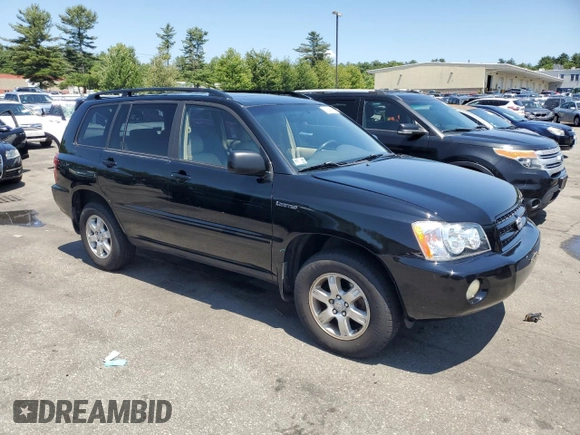 2001 Toyota Highlander z VIN JTEHF21A110026821, wystawiony jako Copart lot #61664155 z przebiegiem 165 772 mil mil oraz Czysty tytuł • Clean title. Historia ofert i sprzedaży dostępna na DreamBid. Obrazek 4.