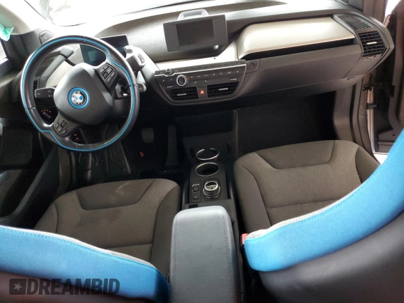 2017 BMW i3 with VIN WBY1Z8C39HV893538, listed as a Copart auction lot 63903522 with 27,830 mi miles. Bid and sale history available at carsss.com. Image 9.