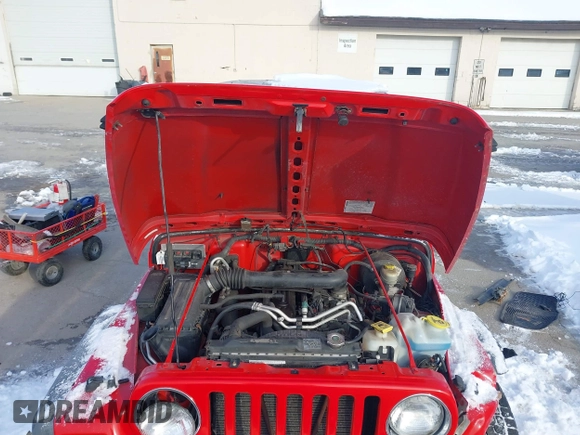 2005 Jeep Wrangler Rubicon with VIN 1J4FA69S25P316085, listed as a IAAI auction lot 41503034 with 57,252 mi miles. Bid and sale history available at carsss.com. Image 10.