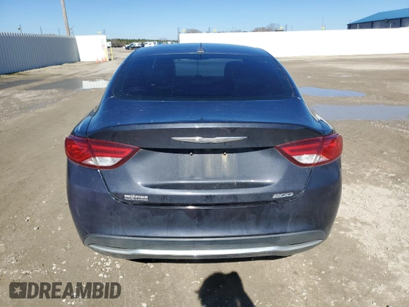 2016 Chrysler 200 Limited with VIN 1C3CCCABXGN192146, listed as a Copart auction lot 54161075 with 158,193 mi miles and Salvage Title. Bid and sale history available at carsss.com. Image 6.