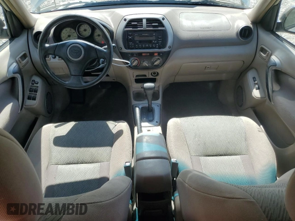 2001 Toyota RAV4 with VIN JTEGH20V710019754, listed as a Copart auction lot 54210315 with 163,663 mi miles and Salvage title. Bid and sale history available at DreamBid. Image 8.