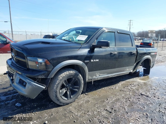 2010 Dodge Ram 1500 SLT with VIN 1D7RV1CT7AS231333, listed as a IAAI auction lot 41694932 with 111,311 mi miles. Bid and sale history available at carsss.com. Image 19.