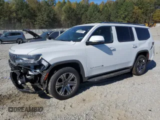 2022 Jeep Grand Wagoneer с VIN 1C4SJUAT8NS228393, выставлен на аукционе Copart как лот 80853904 с пробегом 39 524 миль миль и Списание • Salvage title. История ставок и продаж доступна на DreamBid. Изображение 1.