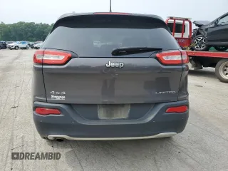 2018 Jeep Cherokee Limited with VIN 1C4PJMDB4JD608869, listed as a Copart auction lot 60962805 with 75,600 mi miles and Salvage title. Bid and sale history available at DreamBid. Image 6.