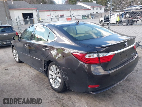 2014 Lexus ES 300h with VIN JTHBW1GG7E2040277, listed as a IAAI auction lot 41867667 with 104,623 mi miles and . Bid and sale history available at DreamBid. Image 14.