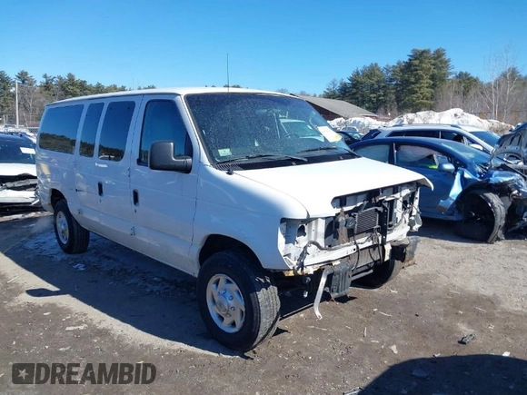 2010 Ford Econoline Cargo Commercial with VIN 1FTNE2EW7ADA24421, listed as a IAAI auction lot 41693968 with 128,836 mi miles and . Bid and sale history available at DreamBid. Image 1.