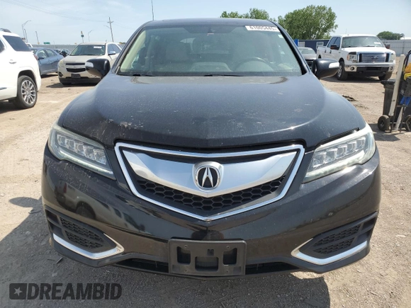 2016 Acura RDX Technology with VIN 5J8TB4H56GL012825, listed as a Copart auction lot 61005445 with 129,242 mi miles and Salvage title. Bid and sale history available at DreamBid. Image 5.