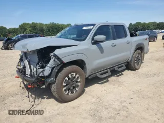 2024 Nissan Frontier PRO-4X with VIN 1N6ED1EK3RN634314, listed as a Copart auction lot 68554884 with 2,480 mi miles and Salvage Title. Bid and sale history available at carsss.com. Image 1.