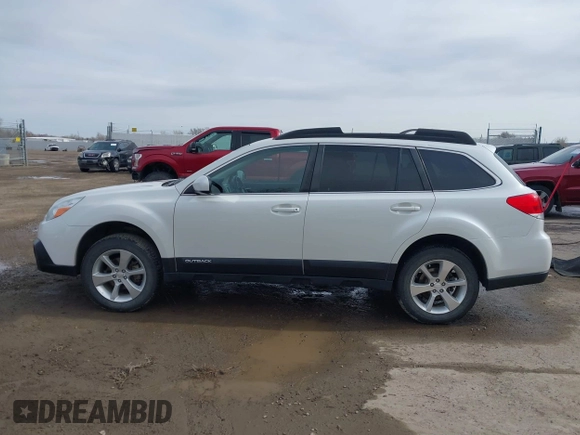 2014 Subaru Outback Limited with VIN 4S4BRBLCXE3313154, listed as a IAAI auction lot 41830358 with 127,652 mi miles and . Bid and sale history available at DreamBid. Image 14.