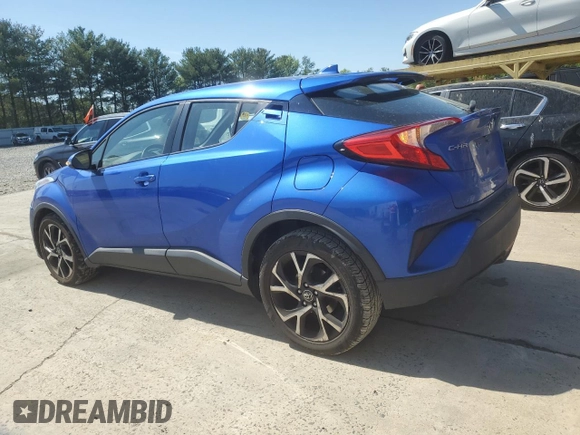 2018 Toyota C-HR XLE with VIN NMTKHMBX6JR027140, listed as a Copart auction lot 55142345 with 97,653 mi miles and Clean Title. Bid and sale history available at carsss.com. Image 2.