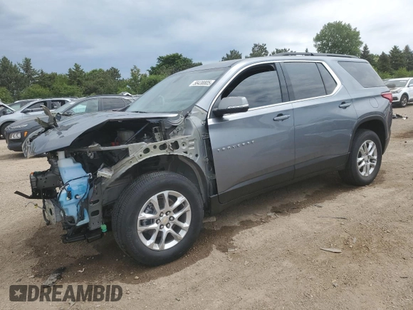 2021 Chevrolet Traverse LT Cloth с VIN 1GNERGKW6MJ134461, выставлен на аукционе Copart как лот 58438805 с пробегом 89 975 миль миль и Списание • Salvage title. История ставок и продаж доступна на DreamBid. Изображение 1.