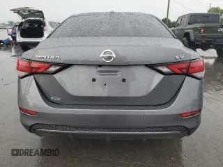 2021 Nissan Sentra SV with VIN 3N1AB8CV6MY222500, listed as a Copart auction lot 57531395 with 80,129 mi miles and Salvage title. Bid and sale history available at DreamBid. Image 6.
