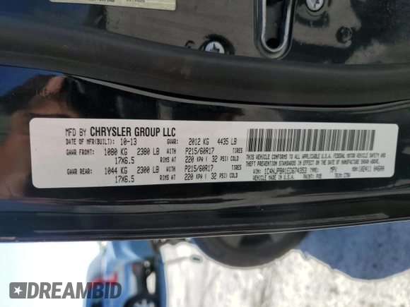 2014 Jeep Patriot Altitude with VIN 1C4NJPBA1ED674353, listed as a Copart auction lot 54833005 with 83,183 mi miles and Salvage title. Bid and sale history available at DreamBid. Image 14.