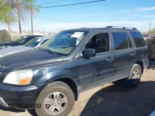 2005 Honda Pilot EX with VIN 5FNYF18455B044034, listed as a IAAI auction lot 42078473 with 265,726 mi miles. Bid and sale history available at carsss.com. Image 13.