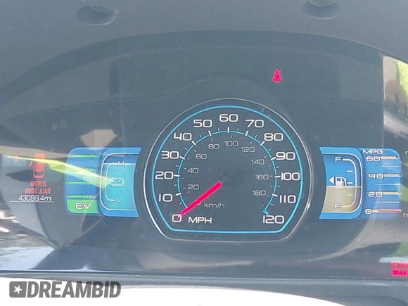 2010 Ford Fusion Hybrid with VIN 3FADP0L38AR395166, listed as a IAAI auction lot 42814717 with 43,099 mi miles and . Bid and sale history available at DreamBid. Image 7.