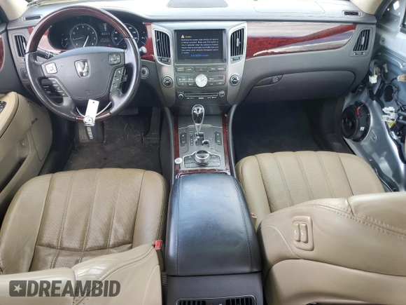 2012 Hyundai Equus Signature z VIN KMHGH4JH8CU052035, wystawiony jako Copart lot #72178584 z przebiegiem 120 580 mil mil oraz Szkoda całkowita • Salvage title. Historia ofert i sprzedaży dostępna na DreamBid. Obrazek 8.