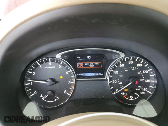 2018 Nissan Altima 2.5 S with VIN 1N4AL3AP2JC223235, listed as a Copart auction lot 51663755 with 82,805 mi miles and Salvage Title. Bid and sale history available at carsss.com. Image 9.