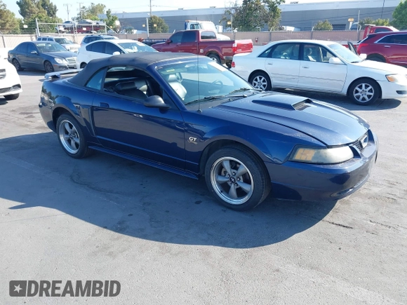 2002 Ford Mustang GT Deluxe with VIN 1FAFP45X12F106479, listed as a IAAI auction lot 42599350 with 137,761 mi miles and . Bid and sale history available at DreamBid. Image 1.