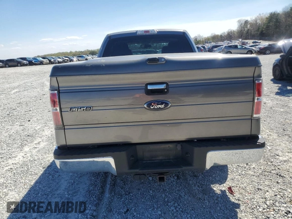 2010 Ford F-150 XL with VIN 1FTEX1C85AFD61411, listed as a Copart auction lot 50500925 with 164,735 mi miles and Salvage Title. Bid and sale history available at carsss.com. Image 6.