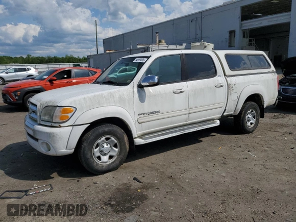2004 Toyota Tundra SR5 with VIN 5TBDT44154S441153, listed as a Copart auction lot 54989495 with 350,356 mi miles and Clean Title. Bid and sale history available at DreamBid. Image 1.