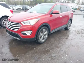 2013 Hyundai Santa Fe Limited with VIN KM8SR4HFXDU016778, listed as a IAAI auction lot 42029308 with 98,456 mi miles. Bid and sale history available at carsss.com. Image 2.